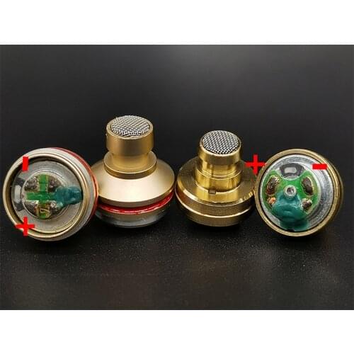 9.2mm In Ear Earphones Speaker Unit with Metal Front Shell High Quality 9.2mm Drivers 13 Ohm/ 22 Ohm