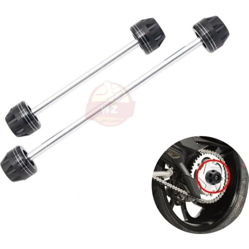 For Kawasaki NINJA 250SL NINJA250SL 2008-2012 Motorcycle CNC High Quality Aluminum Swingarm Spools slider 10mm Bracket Screws