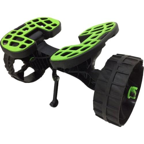 2-Wheel Canoe Boat Carrier Cart Plastic Single Beach Board Cart Trolley Small Fishing Boat Transport Mount Car Surf Board