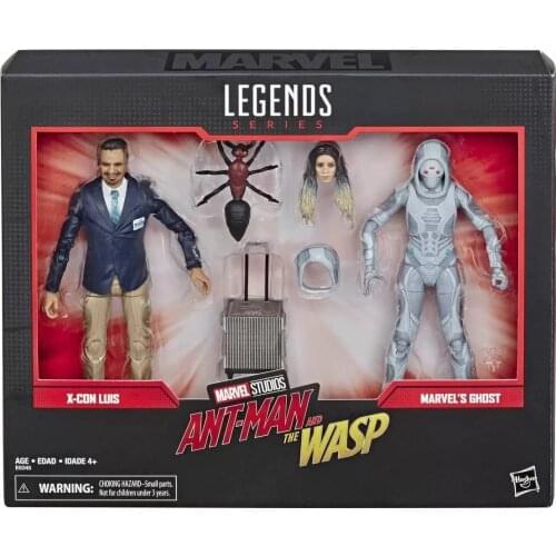 ML Legends Antman 2 X-con Luis & Ghost 2-Pack Exclusive 6" Action Figure
