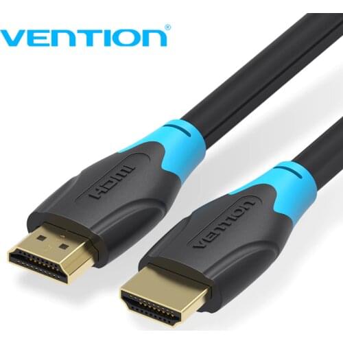 Vention HDMI Cable 2.0 3D 2160P Cable HDMI 1m 2m 3m 10m 15m With Ethernet HDMI Adapter For HDTV LCD Projector HDMI 4K Cable hot
