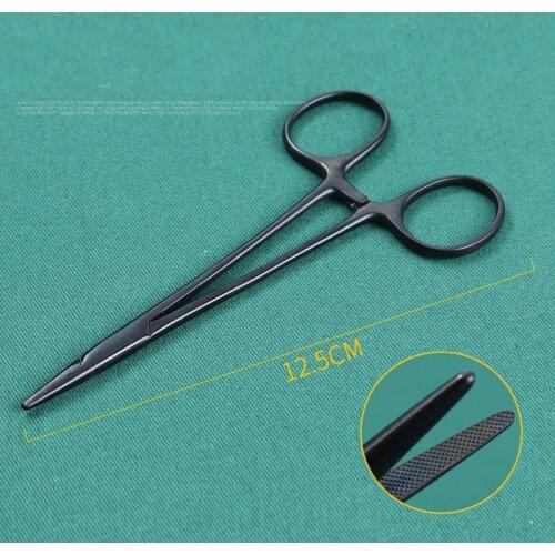 Needle clamp with gold handle double eyelid needle clamp thread embedding needle clamp