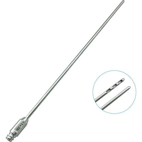 Liposuction Micro Cannula Three Hole Needle Cannula Filler Fat Transfer Needle Liposuction Tool