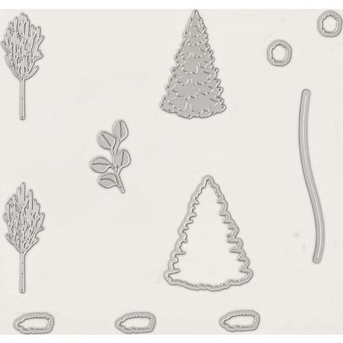 TREE Metal Cutting Dies and Stamps Craft Die Cut Cutting die Scrapbooking 2020 Die Cut Embossing Stencils Photo Card