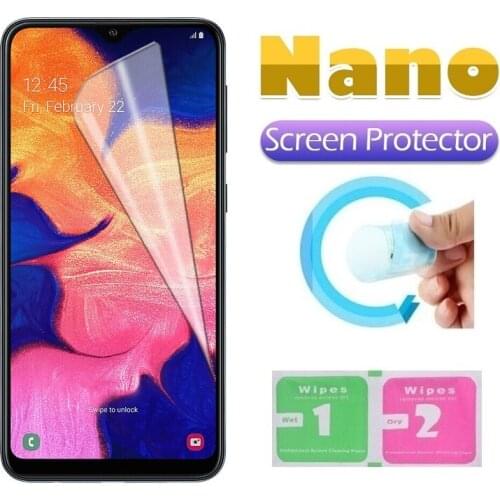 Nano Protective Film for Samsung A10 A10s A10e Protection for Samsung A10 A10e A10s Screen Protector Foil Film Explosion-Proof