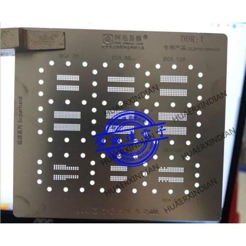 New Original DDR1 tin mesh ddr5 bga190 bga170 180 ball 78 ball 96 ball memory display steel mesh