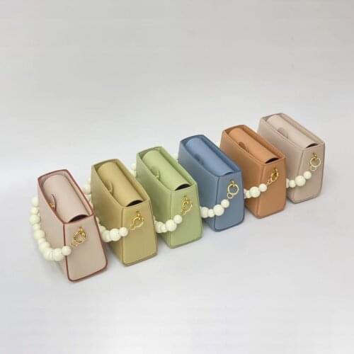 2021 New Handle Bag Exquisite Women Retro Handbag High Quality Female Leather Small Square Bag