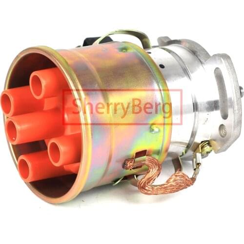 SherryBerg New IGNITION DISTRIBUTOR & CABLE 0237521061 1191100200 for VW GOLF POLO CADDY Seat AROSA SKODA FELICIA OCTAVIA