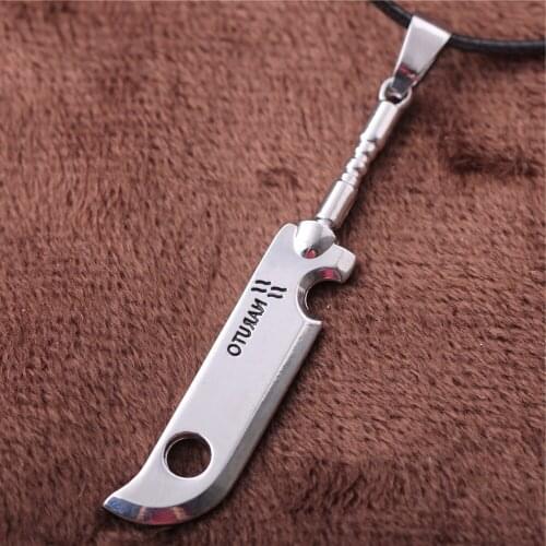 24 Pcs/Lot Weapon Necklaces Fashion Jewelry Handmade Rope Chain Statement Necklace Bulk Wholesale