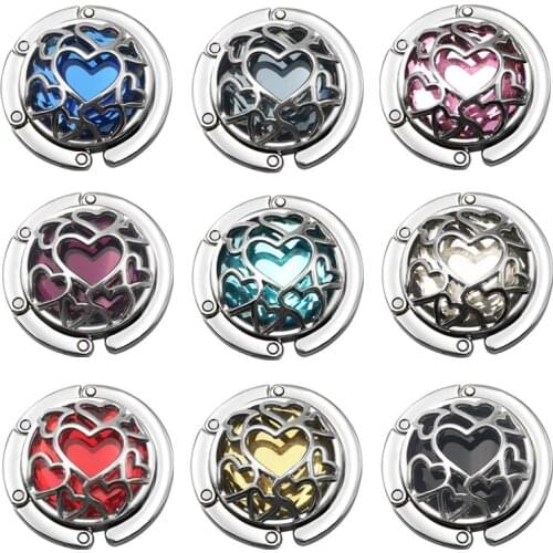 Hollow Heart Letter Shape Keychain Key Ring Perfect Decoration Fashion Handbag Hanging Key Ring Pendant Bag Purse For Bag