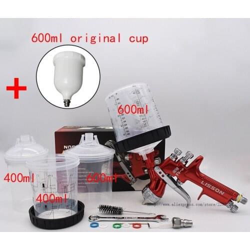 SPRAY GUN GFG pro England Professional 1.3mm Gravity Feed free shipping auto paint painted high efficiency