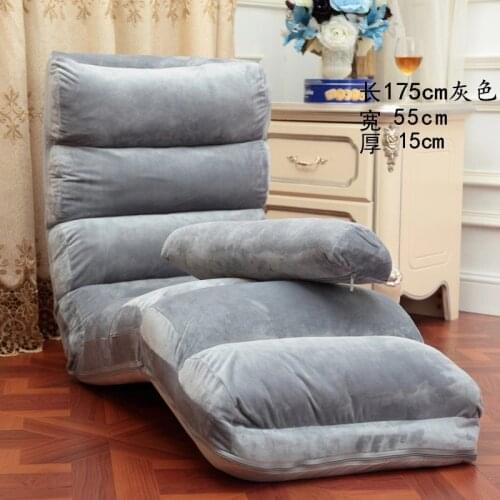 FORMTHEO Bedroom Large Size Folding Removable Washable Lazy Sofa Chair Floor Chaise Lounge