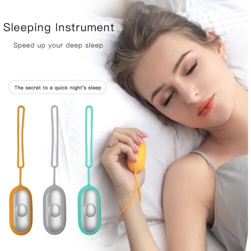 2021 USB Charging Microcurrent Sleep Holding Sleep Aid Instrument Hand-held Pressure Relief Sleep Device Hypnosis Massager Relax