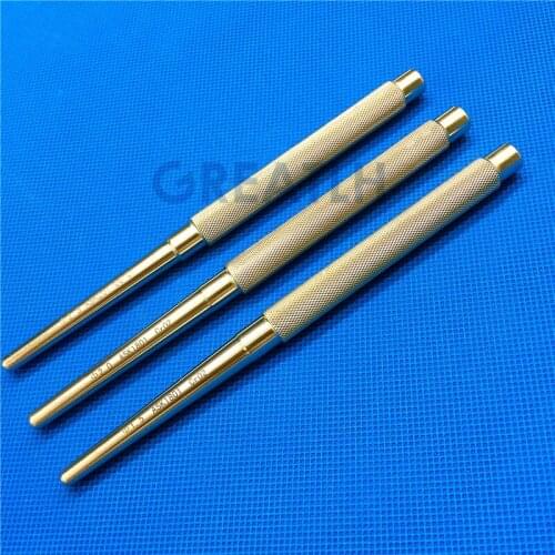 3PCS Veterinary kirschner wire punch Pin punch orthopedics Instruments