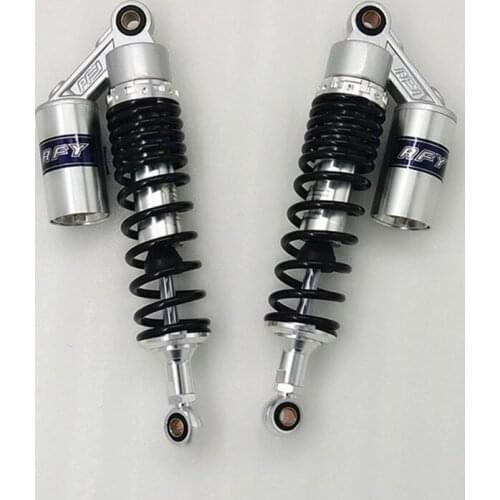 350MM 8mm spring Motorcyc Shock Absorbers for Honda CB750 F2N Yamaha Suzuki Kawasaki BUGGY QUAD DIRT BIKE ATV Chrome BLACK Red