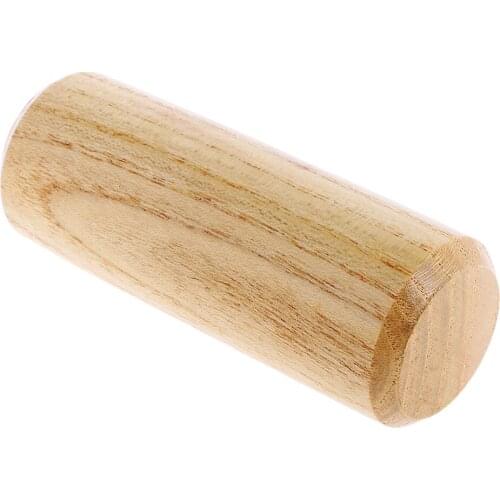 Drum Kit Percussion Round Wooden Sand Shaker Rhythm Maracas Accessories Toy