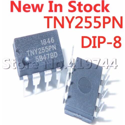 5PCS/LOT TNY255PN TNY255P TNY255 DIP-8 LCD power management chip In Stock NEW original IC