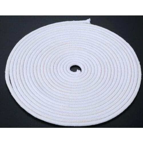 6M/19.69ft Lamp Wick Cotton Core Candle Making Wick Kerosene Burner Stove Lighting Alcohol Lamps Oil Lamp DIY Accessory Dia. 6mm