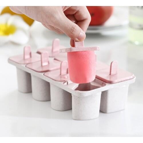 Ice Pop Mold Multi-purpose 8-Cavity 8 Letter Freezer Ice Cream Mold Candy Bar Making Tool Juice Popsicle Molds Popsicle Mold