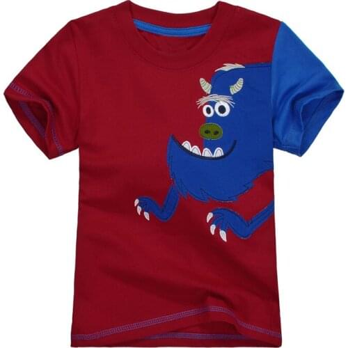 18 Months-6T Baby Boys Girls T-shirts Childrens Clothing Casual Cartoon Creative T-Shirt Kids Summer Short Sleeve Tops Tees