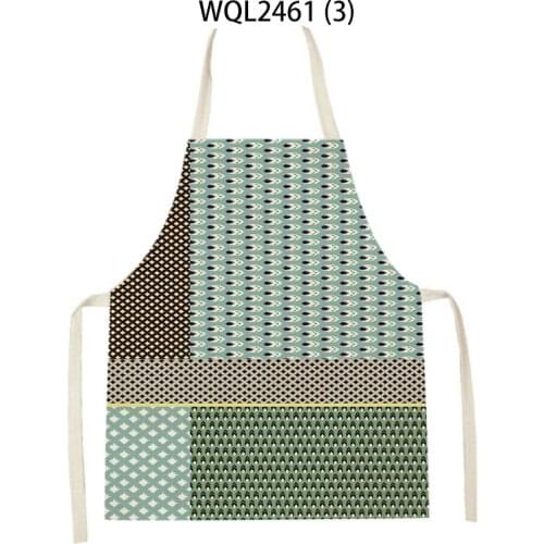 Abstract Geometric Circular Print Pattern Patterned Kitchen Apron Sleeveless ChildrenS Apron Cooking Barbecue Household Bib