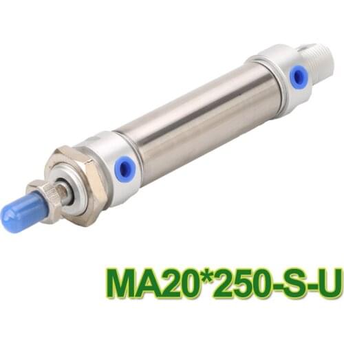 MA20*250 AIRTAC type MAL MA Series Magnetic Pneumatic Cylinder/ Mini Cylinder MA20-250