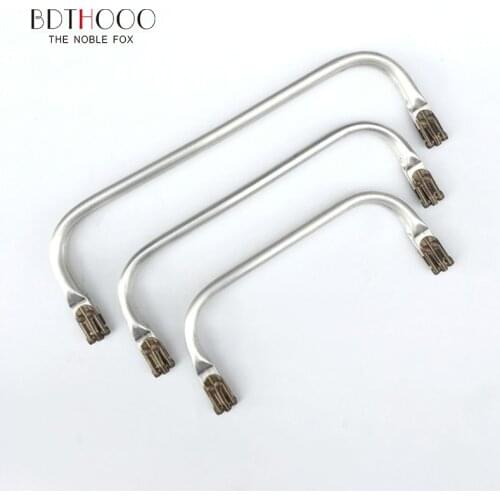 20cm 25cm 30cm Doctor Metal Bag Frame Silver Metal Purse Frame Handbag Frames Square Bag Hardware Diy Bag Frame