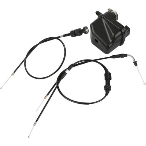 Throttle Choke Cable Air Filter Kit For Yamaha YZinger 50 1981+ PeeWee PW50 1990 Motorcycle Accessories