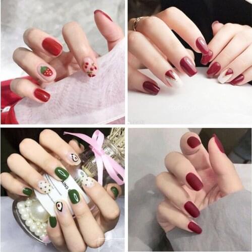 1 Sheet Nail Art Full Cover Self Adhesive Stickers Polish Transfer 14 Tips Wraps Waterproof Nail Stickers Decals Manicure