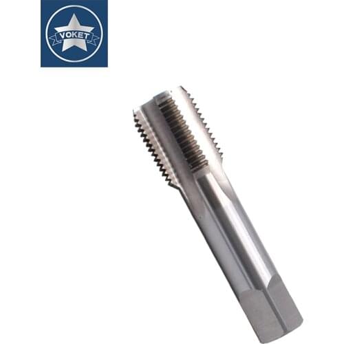 VOKET HSSE Straight Slotted Taps For Inch Parallel Tubes PS 1/16-28 1/8-28 1/4-19 3/8-19 1/2-14 3/4-14 Thread Screw Pipe Taps