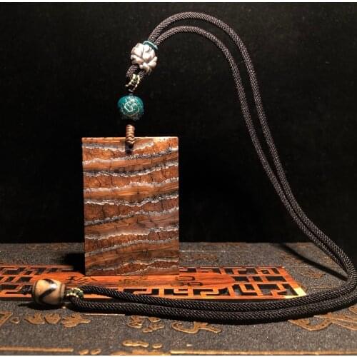 Pendant Necklace Sweater Chain Natural Primary Color Mammoth Molars Safe and Sound Brand Collection Goods Snow Ba Wrong Gold