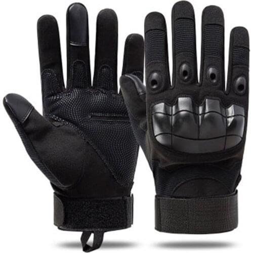 Full Finger Tactical Army Gloves Military Paintball Shooting Airsoft Touch Screen Rubber Protective Gear Tactical Gloves Men