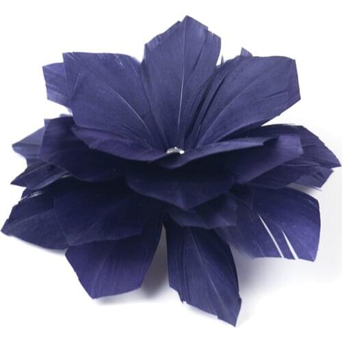 Feather Headpiece/Clip Headdress Accessory/Headwear/Birdcage Veils with Floral 1pc Wedding/Special Occasion/Tea Party Headpiece