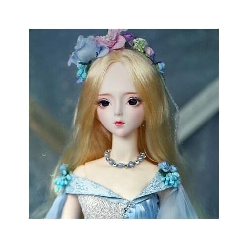 FULL SET 60cm Tall pvc Doll 1/3 Girl Bjd Caroline Gift Box Handdraw Makeup Best Gift Wig Clothes All Included Adult Kid Present