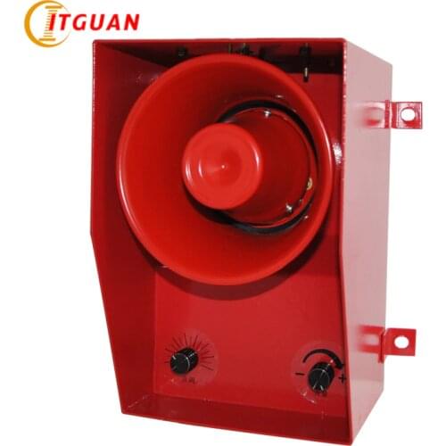 TGSG-06D sound alarm 130dB tone volume can be adjusted with bolt bottom siren safety alarm Industrial alarm annunciator