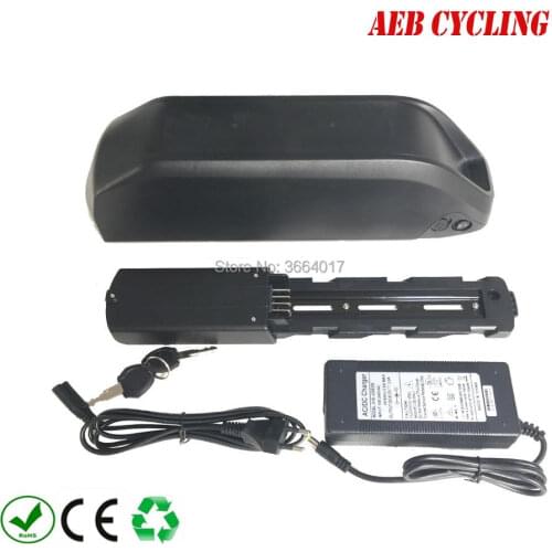 High power Jumbo shark 52V(14S5P) 1000w 750w 500w polly down tube 10Ah 11.6Ah 12.8Ah 13Ah 17Ah Li-ion ebike battery for fat bike