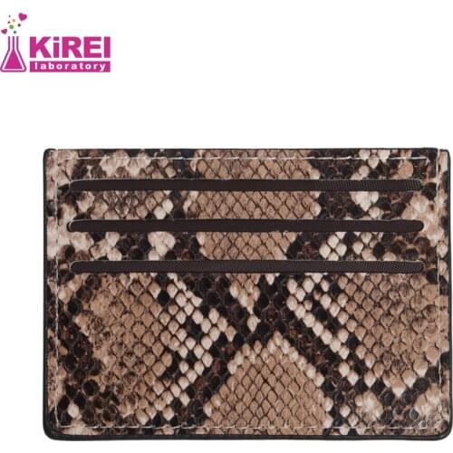 Ladies Fashion Temperament Portable PU Bank Card Case Passport Protective Case Cute Student ID Storage Bag