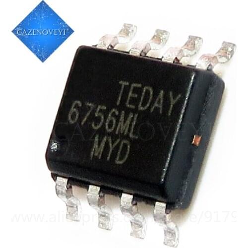 10pcs/lot FAN6756MR FAN6756 6756MR SOP-8 In Stock