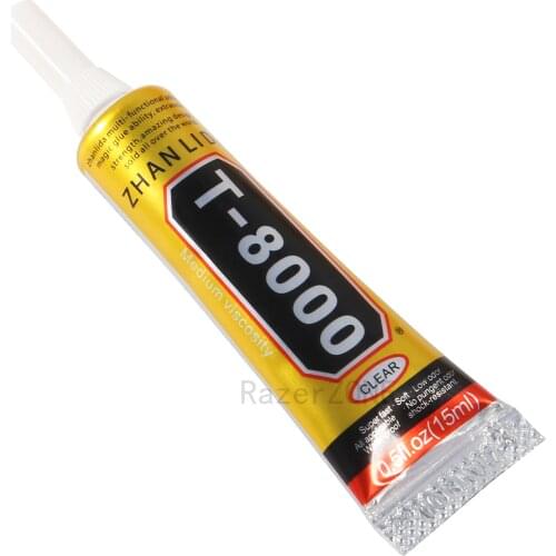 15/50/110ml T-8000 Strong Epoxy Resin Adhesive T8000 Glue Superglue Sealant Handset Touch Screen Frame Repair DIY Glue