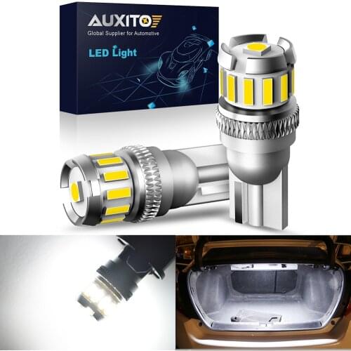 AUXITO 2pcs T10 W5W LED Canbus 194 168 Car Interior Parking Light For Toyota Camry CHR Auris Hilux Prius Celica Ipsum Verso Wish