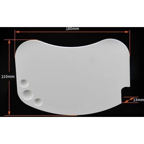 Big Size Dental Laboratory Porcelain Mixing Ceramic Watering Wet Tray Plate Glaze Plate