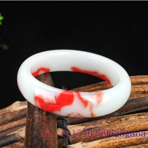 Colour Jade Bangle Bracelet Charm Amulet Chinese Gifts Natural Jewelry Jadeite Fashion Carved
