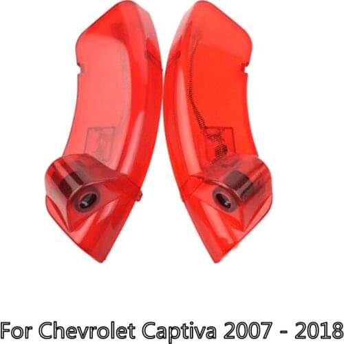For Chevrolet Captiva 2007 2008 2009 2010 2011 2012 2013 2014 2015 - 2018 LED Car Door Ghost Shadow Logo Projector Welcome Ligh