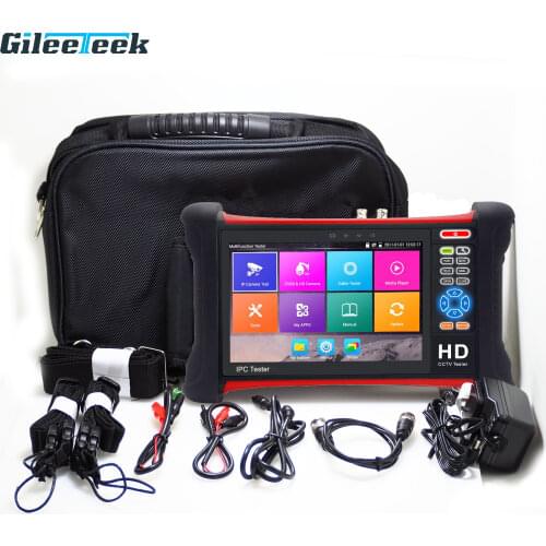 Camera Tester 7" 5MP X7MOVTADHS HD IP CCTV Camera Tester Touch Screen TVI CVI AHD Security Analog Monitor Test ONVIF IP Camera
