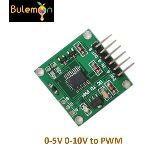 Voltage to PWM 0-5V 0-10V to PWM Duty Cycle Range 0-100% Linear Conversion Transmitter Module