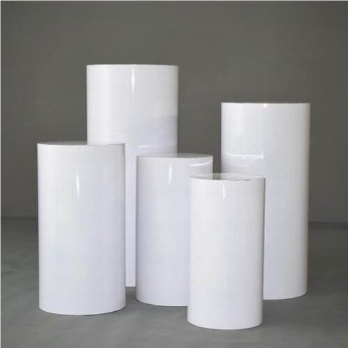 2021 Lastest Round Cylinder Pedestal Display Art Decor Plinths Pillars for DIY Wedding Decorations Holiday