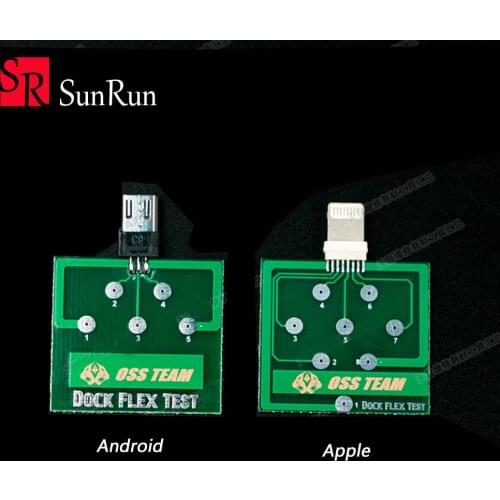 Apple Android disassemble detection tail plug battery u2 good little board Apple full range of micro test board