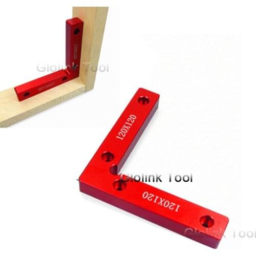 Aluminum Alloy 90 Degree Positioning Squares L Shape Corner Clamp Wood Metal Welding Fixing Tool Wooden Tools 1PC