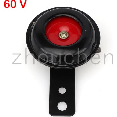 Universal Motorcycle Electric Horn 62V Waterproof Round Big Horn Speaker Scooter Moped Off-road Vehicle ATV
