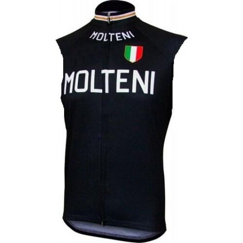 Windstopper 2018 MOLTENI 4 Colors Retro Classical Sleeveless Cycling Jacket Vest Gilet Mtb Clothing Bicycle Maillot Ciclismo